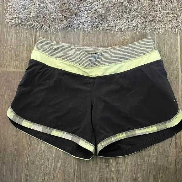 Lululemon run wet dry warm shorts (rare)